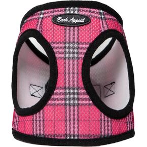 Bark Appeal Aqua Blue Step-in Dog Harness for Small-Medium Pets – Updated Sizing, Re-Measuring is Essential – Soft Vest Harness – Anti-Choke with Adjustable Strap & Heavy Duty Clip – XXXL