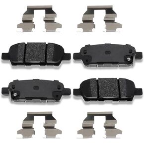 HYFTJYZ Front Ceramic Disc Brake Pads For 2006-2018 Toyota Yaris - 2012-2019 Prius C - 2013 Scion iQ (HZ-1184)
