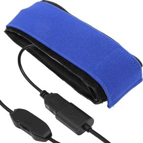 Tydeux 30cm USB Lens Warmer, Lens Dew Heater Strip, Stepless Temperature Regulator, Condensation Prevention for Telescopes Camera DSLR Lens Telescope Eyepieces Less Than 3.75 inch (95mm) in Diameter