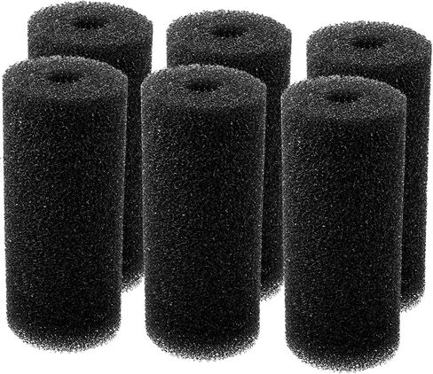 3 Pack 5.9″ Sponge Replacement Pre-Filter Foam Filtration Kit for Pond Aquarium Fish Tank, 0.8" Hole in Saudi Arabia
