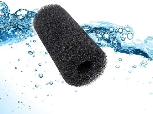 3 Pack 5.9″ Sponge Replacement Pre-Filter Foam Filtration Kit for Pond Aquarium Fish Tank, 0.8" Hole in Saudi Arabia