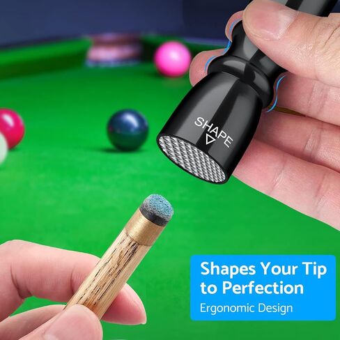 مجموعة أدوات تشكيل البلياردو الاحترافية من eSynic 3 في 1، مجموعة أدوات تشكيل البلياردو من الفولاذ المقاوم للصدأ، ملحقات أدوات البلياردو، أدوات تشكيل، أداة تشكيل، مهوية (أحمر) in Kuwait