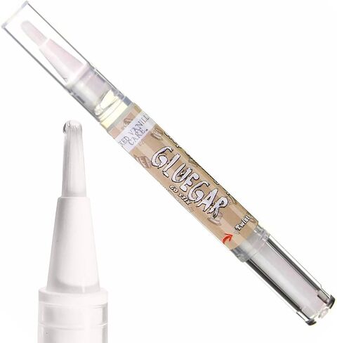 Caligars GlueGar Go Stix Rolling Glue - أعواد غراء السيجار بنكهات مختلفة - غراء لف مفيد للأغطية والأوراق - قلم غراء طبيعي نباتي - بطيخ مشوه (4 عبوات، 3 مل) in Kuwait