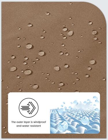 MAGCOMSEN Winter Pants Snow Ski Pants 4 Pockets Water Resistant Softshell Hiking Pants in Kuwait