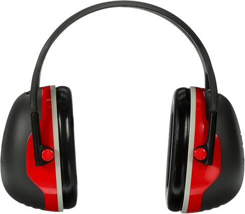 3M اغطية اذن من سلسلة اكس من بيلتور فوق الرأس، ان ار ار 22 ديسيبل، مقاس واحد يناسب الجميع، اسود/اخضر X1A (عبوة من قطعة واحدة), أسود/أحمر, 28 dB in Kuwait