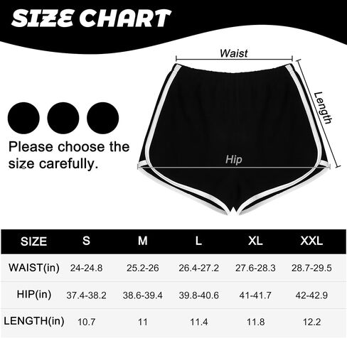 Motarto 3 Pack Women Cotton Sports Shorts Athletic Shorts Yoga Dance Summer Short Pants in Kuwait