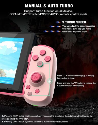 Joso Wireless Phone Controller for iPhone/Android, Mobile Game Controller with Hall Joystick Suitable for Xbox Cloud Gaming, PS Remote Play, Steam Link, Call of Duty & More - Gray in Kuwait