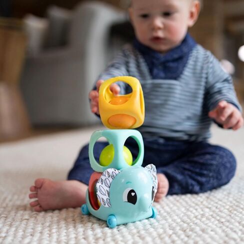 Lamaze Stack & Nest Fruit Pals - Sensory Baby Toys - Nesting and Stacking Play Food Toys - Sensory Toys for Boys and Girls Ages 12 Months and Up in Saudi Arabia