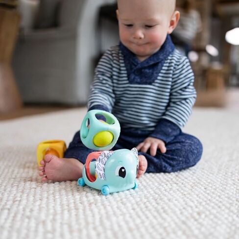 Lamaze Stack & Nest Fruit Pals - Sensory Baby Toys - Nesting and Stacking Play Food Toys - Sensory Toys for Boys and Girls Ages 12 Months and Up in Saudi Arabia