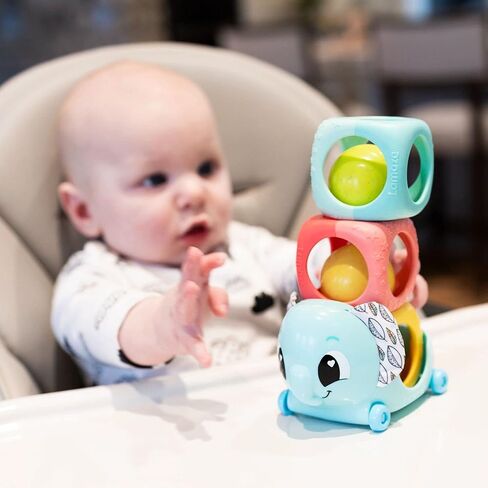 Lamaze Stack & Nest Fruit Pals - Sensory Baby Toys - Nesting and Stacking Play Food Toys - Sensory Toys for Boys and Girls Ages 12 Months and Up in Saudi Arabia