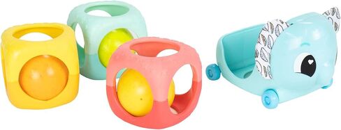 Lamaze Stack & Nest Fruit Pals - Sensory Baby Toys - Nesting and Stacking Play Food Toys - Sensory Toys for Boys and Girls Ages 12 Months and Up in Saudi Arabia