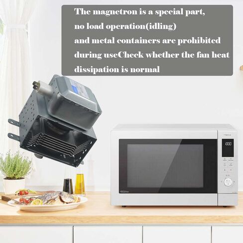 WB27X10516 OM75P-31 Microwave Magnetron Compatible with Samsung Whirlpool GE Tube Compatible OM75S(31) OM75P31ESGN, OM75P(31) WB27X10343, WB27X1114, WB27X1156,W10126794,05200163,14200684,14201717 in Kuwait