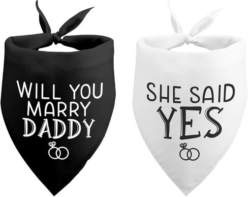My Humans are Getting Married Wedding Crasher Dog Bandana for Wedding Engagement Announcement Photo Prop Pet Accessories for Dog Lovers Owner Gift Pack of 2 in Saudi Arabia