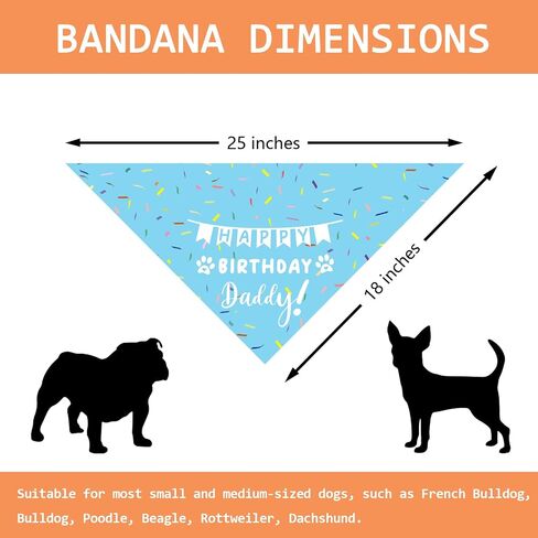 Dog Birthday Bandanas Boy Dog Birthday It's My Birthday Outfit Decorations Scarf Gifts for Birthday Boy Dog Puppy Pet Happy Birthday Blue Dog Bandana Dog First Birthday Party in Saudi Arabia