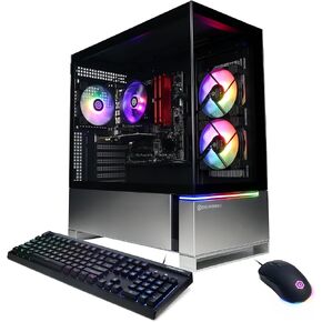 CyberpowerPC Gamer Master Gaming PC, AMD Ryzen 5 7600 3.8GHz, GeForce RTX 4060 8GB, 16GB DDR5, 500GB NVMe SSD, Wi-Fi Ready & Windows 11 Home (GMA2700A)