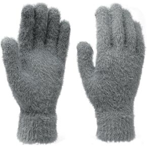 KMystic Womens Fashion Touchscreen Texting Knit Winter Gloves