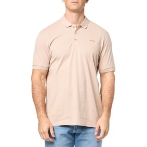 HUGO Men's Regular Fit Logo Short Sleeve Polo Shirt