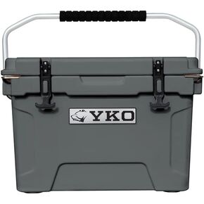 Yukon Outfitters Outdoor Active Camping Fishing Hiking Molded YKO Hard Cooler