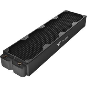 Thermaltake Pacific DIY Liquid Cooling System C360 27mm Thick High-Density Fins Single-Row Copper Tubes Copper Radiator CL-W228-CU00BL-A
