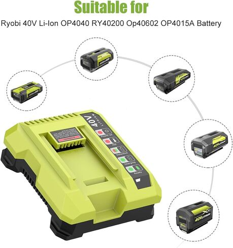 ANTRobut 40V 6.5Ah Battery Replacement for Ryobi 40V Lithium Battery Compatible with Ryobi 40 Volt OP4050A OP4015 OP4026 OP40201 OP40261 OP4030 OP40301 OP4040 OP4050 OP40601 in Saudi Arabia