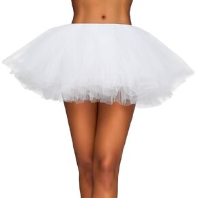 Spooktacular Creations Women Black Tutu Skirt Costume for Adult Halloween Dress Up Party Cosplay