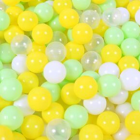TRENDBOX 50 pcs Ball Pit Balls Plastic Balls for Ball Pit, BPA Free Ocean Ball for Toddlers - 7 Colors