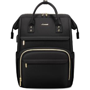LOVEVOOK Laptop Backpack for Women Teacher Backpack Nurse Bag,Work Bag Backpack Purse Bag Anti-Theft Travel Backpack with USB Charging Port,14 Inch Backpack for College Business Casual