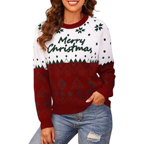 Halloween Sweater Pullover Crewneck Ugly Christmas Sweaters Gifts for Women Men Kids