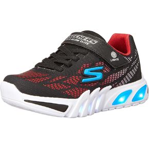 حذاء رياضي للأولاد من Skechers Flex-Glow Elite-Vorlo، كحلي/متعدد، 12.5