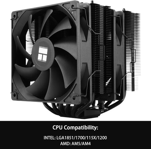 Thermalright Peerless Assassin 120 SE ARGB White CPU Air Cooler, 6 Heat Pipes Cpu cooler, Dual 120mm TL-C12CW-S PWM Fan, Aluminium Heatsink Cover, AGHP Technology, for AMD AM4/AM5 Intel 1700/115X/1200 in Saudi Arabia