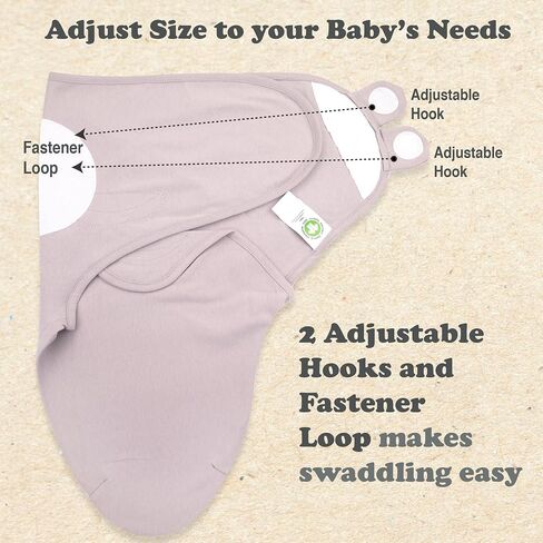 Preemie Swaddles 4-7 lbs - 3-Pack Premature Babies Swaddle Sleep Sack - Organic Cotton - Premature Infant Sleeping Sack - Easy Adjustable Baby Swaddle Blanket Wrap (Galaxy) in Kuwait
