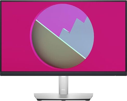 شاشة Dell P2422H مقاس 24 بوصة بدقة Full HD 1080p و16:9 IPS (P2422H) + كابل HDMI + مجموعة تنظيف LCD in Kuwait