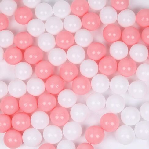 50 قطعة من كرات الكرات البلاستيكية من تريند بوكس، كرات محيطية خالية من مادة BPA للأطفال الصغار - 7 ألوان in Kuwait