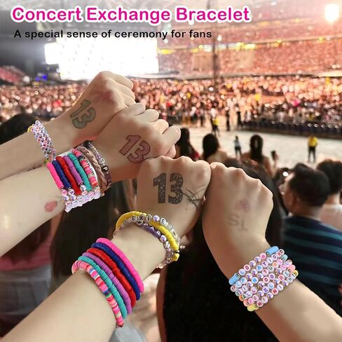 Bracelets Set Kids Friendship Bracelets,Perfect Tour Souvenirs, Preppy Lover Gifts & Elegant Jewelry, preppy jewelry in Saudi Arabia