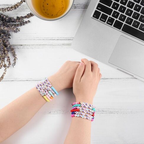 Bracelets Set Kids Friendship Bracelets,Perfect Tour Souvenirs, Preppy Lover Gifts & Elegant Jewelry, preppy jewelry in Saudi Arabia