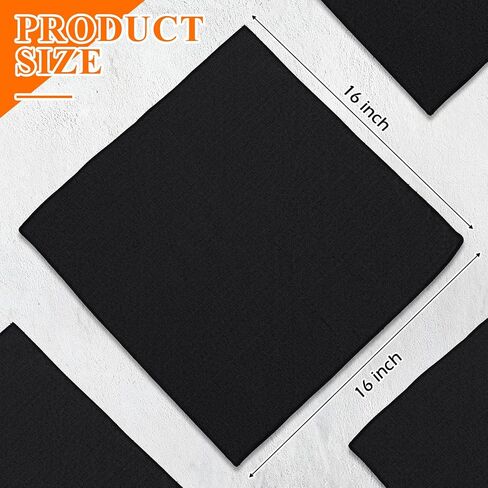 Leinuosen 100 Pack Men's Handkerchiefs Handkerchiefs Cotton Classic Hankies Pocket Square Towel for Tea Parties in Saudi Arabia