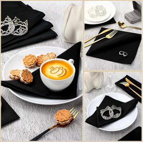 Leinuosen 100 Pack Men's Handkerchiefs Handkerchiefs Cotton Classic Hankies Pocket Square Towel for Tea Parties in Saudi Arabia