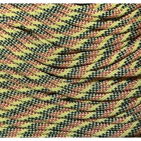 Type III Commercial 550 by 100' Made in The USA Survival Cord Parachute Outdoor Flags Sports Team Racing (Black Flag)