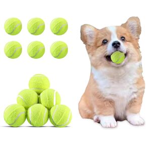 12 Pack Mini Tennis Balls for Pet Playing Fecth, 2 inch Dog Training Tennis Balls for Small Size Dogs, Interactive Dog Playing Balls Fits 2 inch Dog Ball Launchers…
