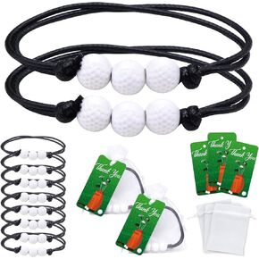 Golf Party Favors 24 Pack Golf Goodie Bags With Thank You Kraft Tags and White Gift Bags Decor for Teens Girls Boys Sports Birthday Party Gifts Golf Team Player Prizes