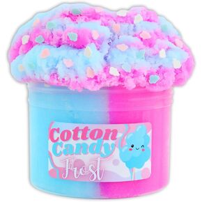 Cotton Candy Frost (8oz) - ICEE Textured Slime - Handmade in USA - Dope Slimes