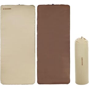 وسادة تخييم ذاتية النفخ بسمك 3.9 سم من IDOOGEN، وسادة نوم مع حزام إبزيم وحقيبة حمل - مثالية للتخييم وتخييم الشاحنات والمغامرات الخارجية والنزهات والاستخدام المكتبي - 78.7 × 29.9 × 3.9 in Kuwait