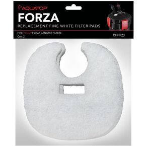 Aquatop Replacement White Filter Pads, 3 Pack – Fits Aquatop’s Forza FZ9 UV Canister Filters, Aquarium Filter Refills, Keeps Water Crystal Clear, Fish Filter Cartridge for Dirt & Debris