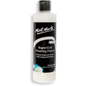 Mont Marte SuperCell Pouring Paint 240ml - White