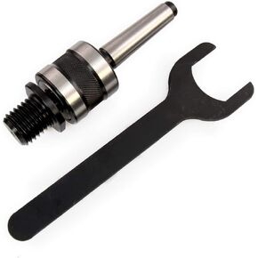 Woodworking Turning Tools Revolving Center MT3, Live Tailstock Chuck Adapter 1" x 8 TPI, 3 Morse Taper (3MT)