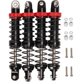 Heavy Duty RC Oil Shock Absorber Double Spring Aluminum Alloy RC Crawler Dump Truck for 1/10 RC Scx10 (70mm)