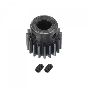 uxcell 1Mod 19T Pinion Gear 8mm Bore Hardened Steel Motor Rack Spur Gear with Step