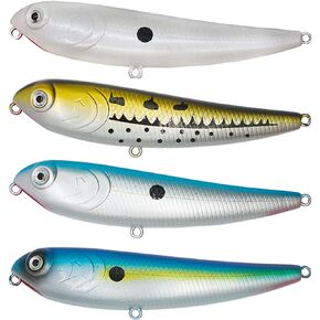 WONDERSEE Catfish Rattling Line Float Lure with Stainless Steel Beads for Targeted Channel, Blue, and Flathead Catfish 4-Pack