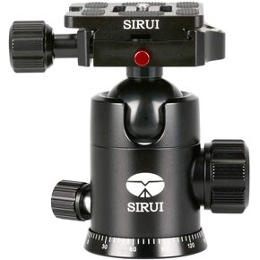 SIRUI Ball Head with Quick Release Plate Safety Lock System Maximum Load 20 kg Acra Swiss Compatible (G-20KX)