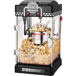 Great Northern Popcorn Company Little Bambino Popcorn Machines, Modern Gray, Red in Kuwait